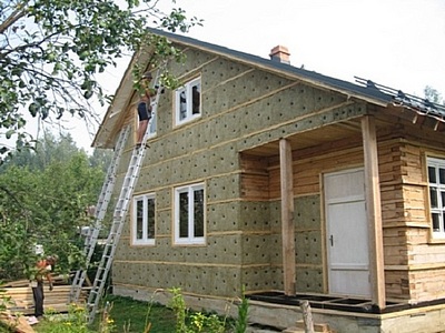 Теплоизоляция деревянных домов